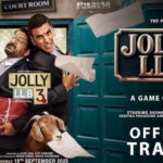 Akshay Kumar Jolly LLB 3 Glass Uchhi Rakhey Song Arshad Warsi Swag Look Jolly LLB 3 Song Jolly Vs Jolly Courtroom Scene Poster Glass Uchhi Rakhey Bollywood Song Stills Jolly LLB 3 Release Date Poster September 19