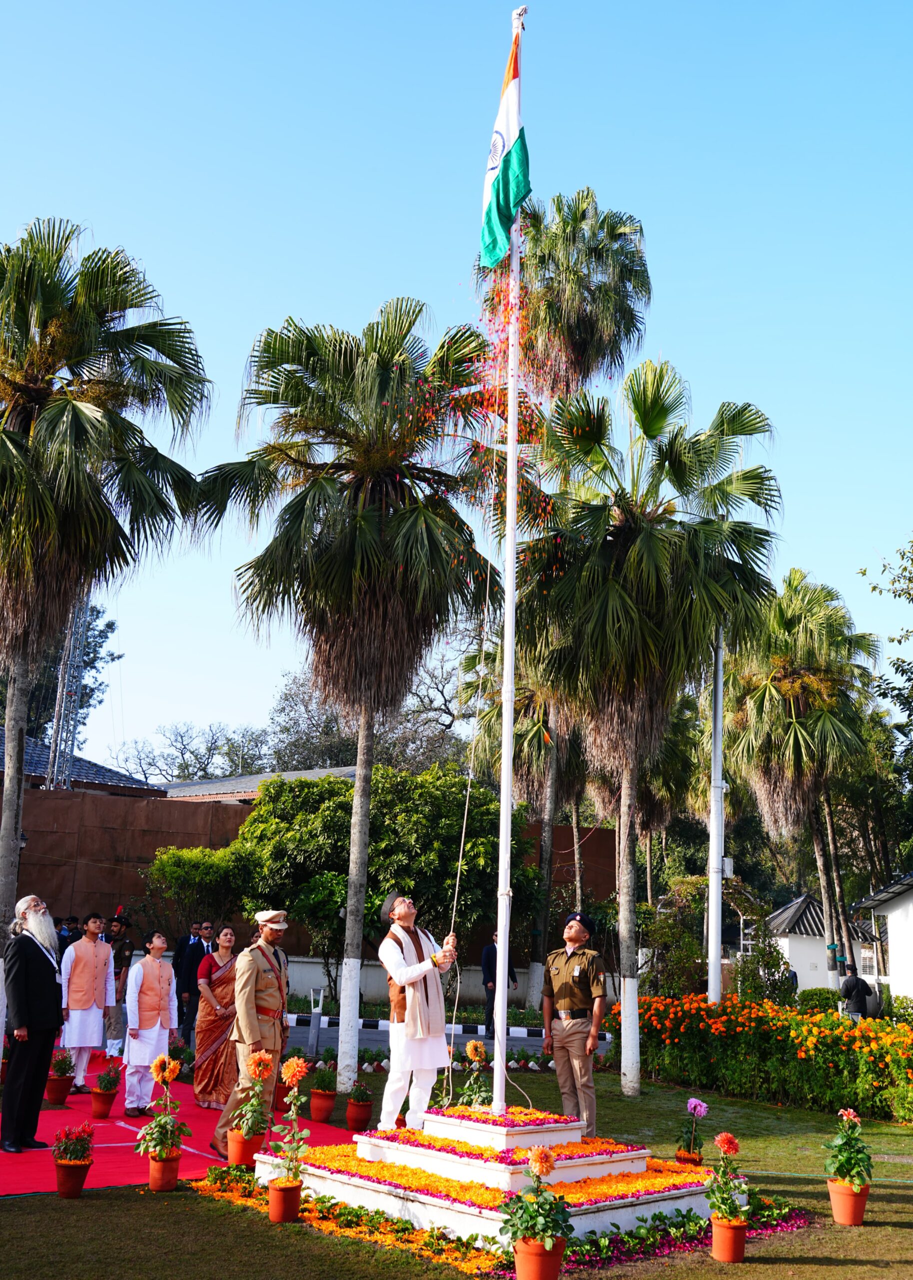 77वें गणतंत्र दिवस पर मुख्यमंत्री पुष्कर सिंह धामी 