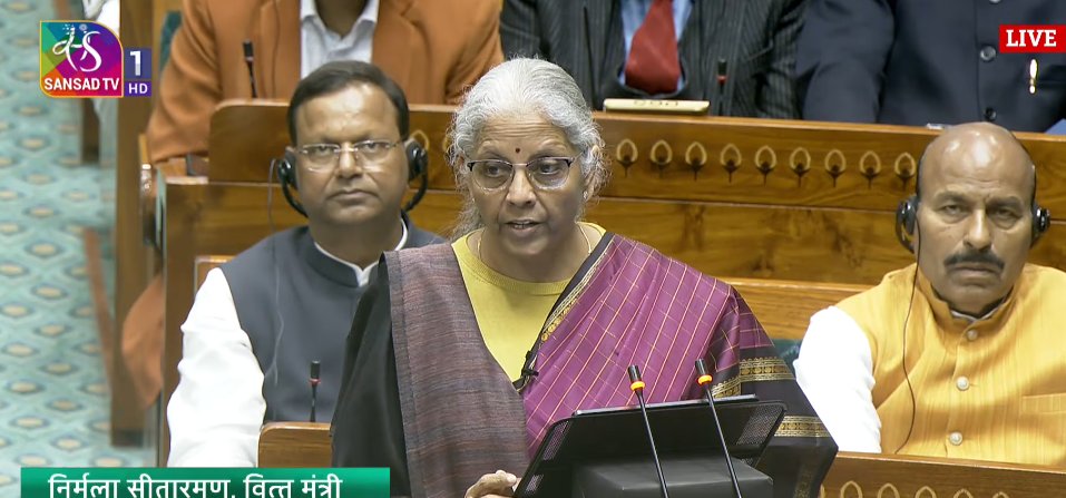 Budget 2026 live from loksabha