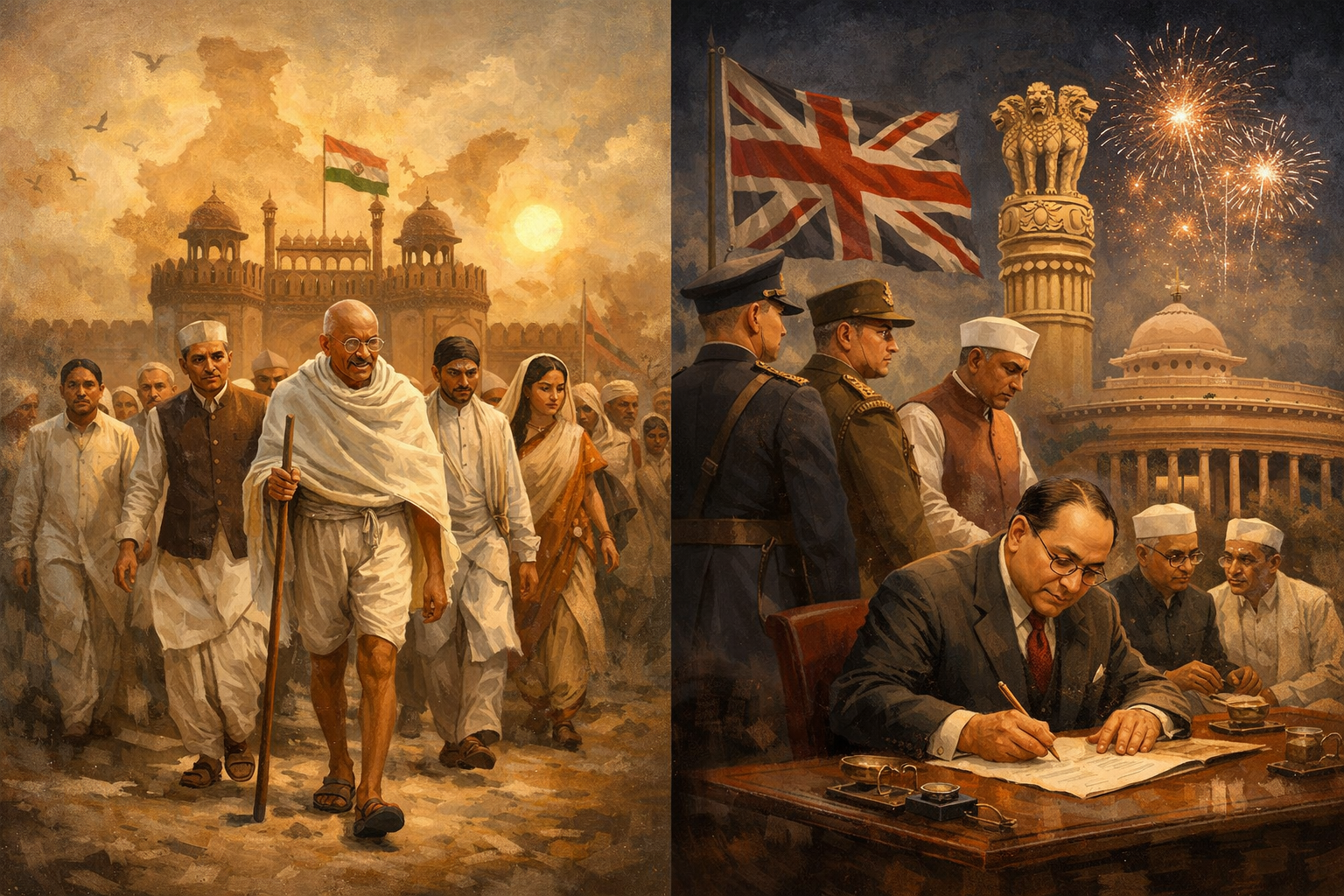 संकल्प से सिद्धि तक: भारतीय संविधान निर्माण की ऐतिहासिक यात्रा