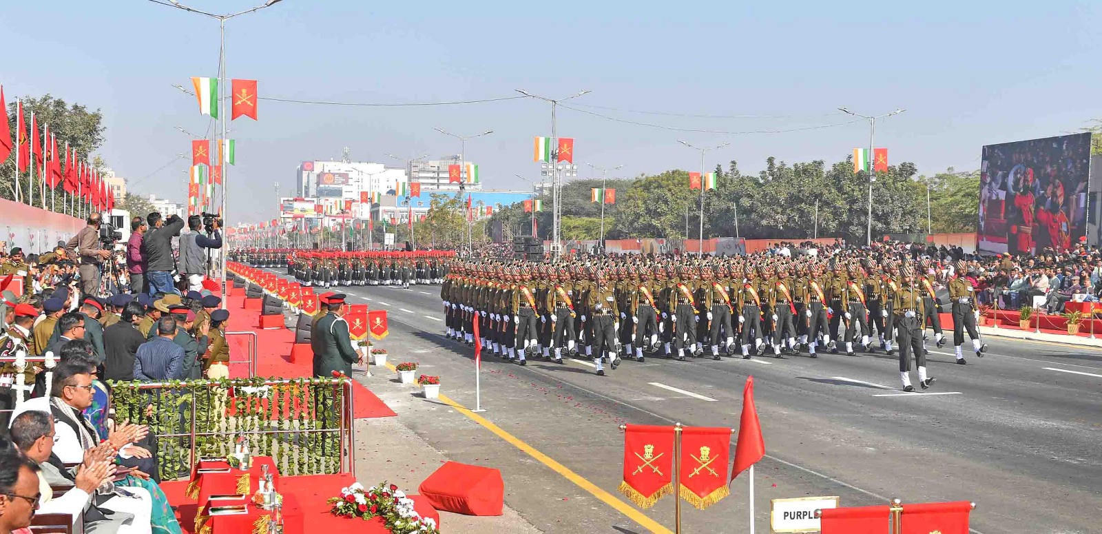 जयपुर में 78वां सेना दिवस परेड