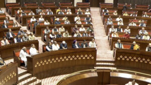 “राज्यसभा में राष्ट्रपति के अभिभाषण पर जवाब देते हुए प्रधानमंत्री नरेंद्र मोदी का आक्रामक अंदाज, विपक्ष पर तीखे आरोप”